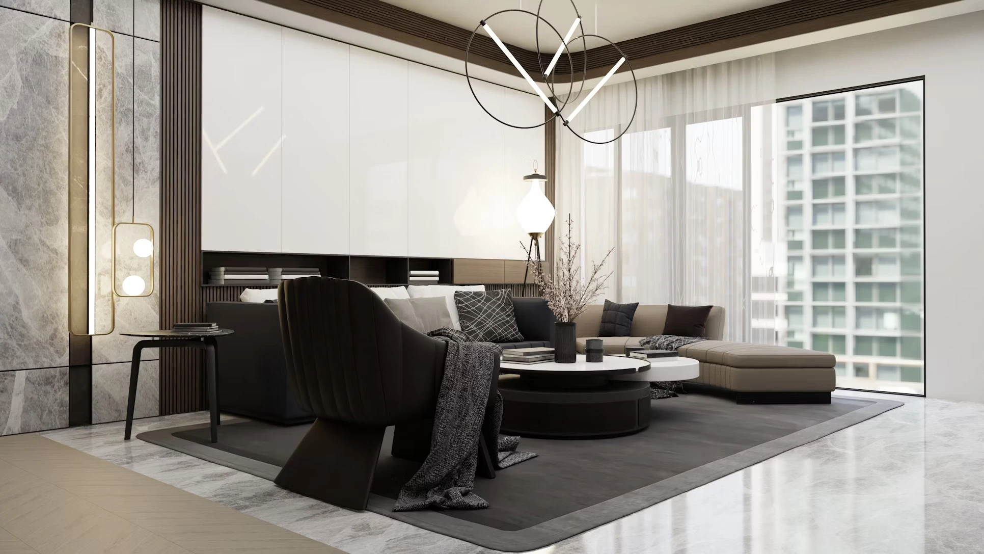 Interior Rumah Mewah Pondok Indah — Tertata